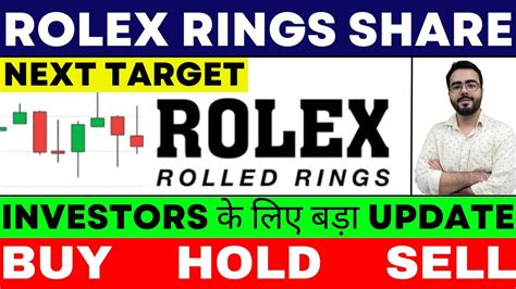 rolex rings ipo share price.